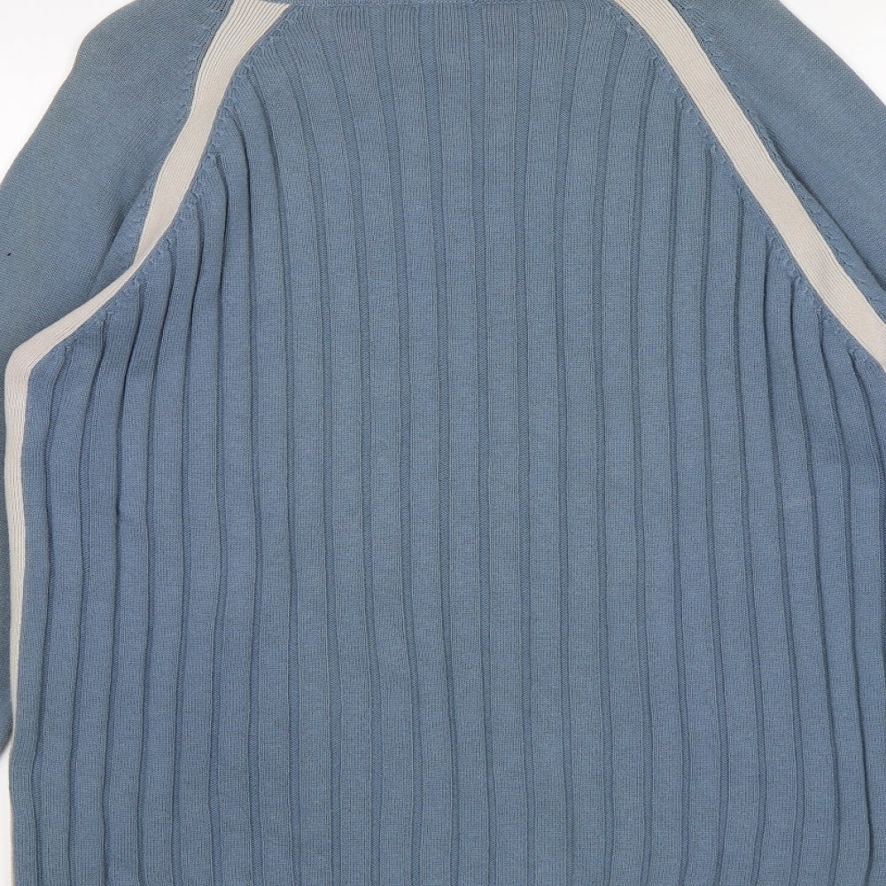 Armarni Jeans Mens Blue   Pullover Jumper Size XL