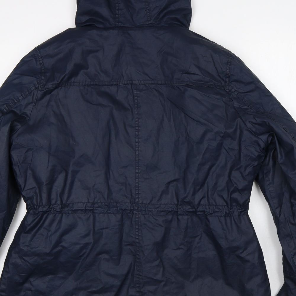 George Womens Blue   Parka Coat Size 14