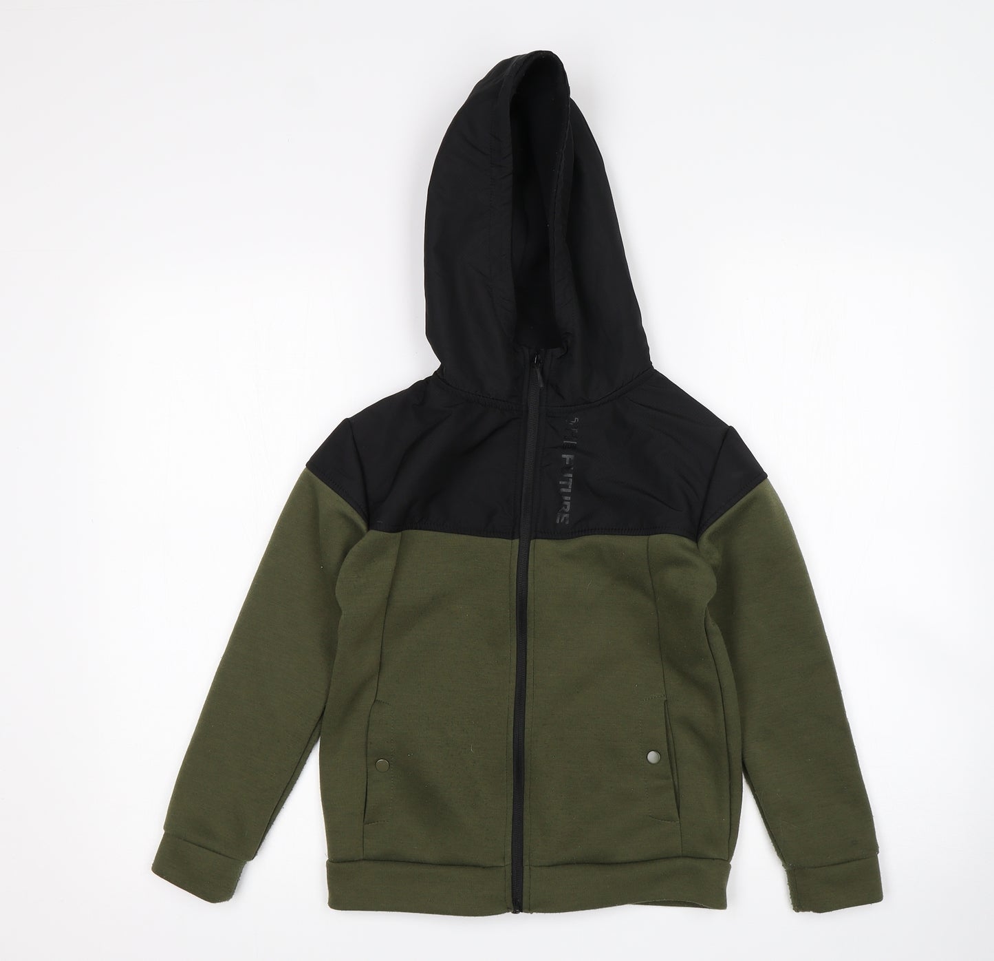 Primark Boys Multicoloured   Full Zip Hoodie Size 8-9 Years