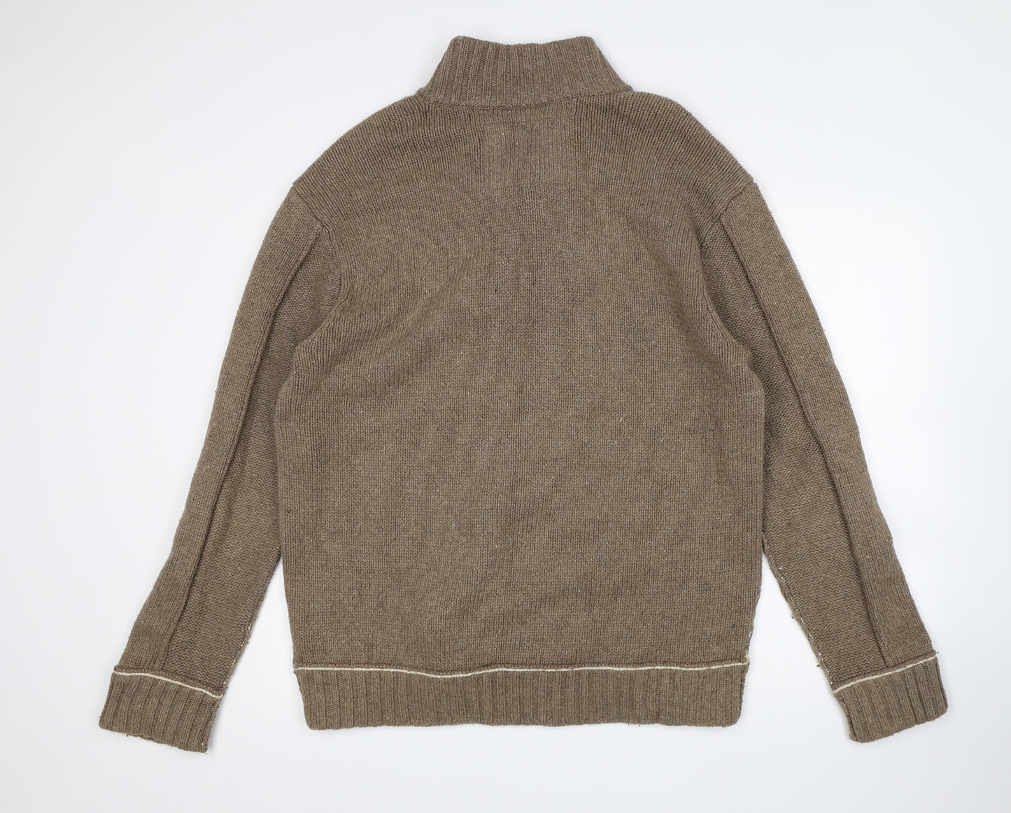 Mantaray Mens Brown   Pullover Jumper Size L