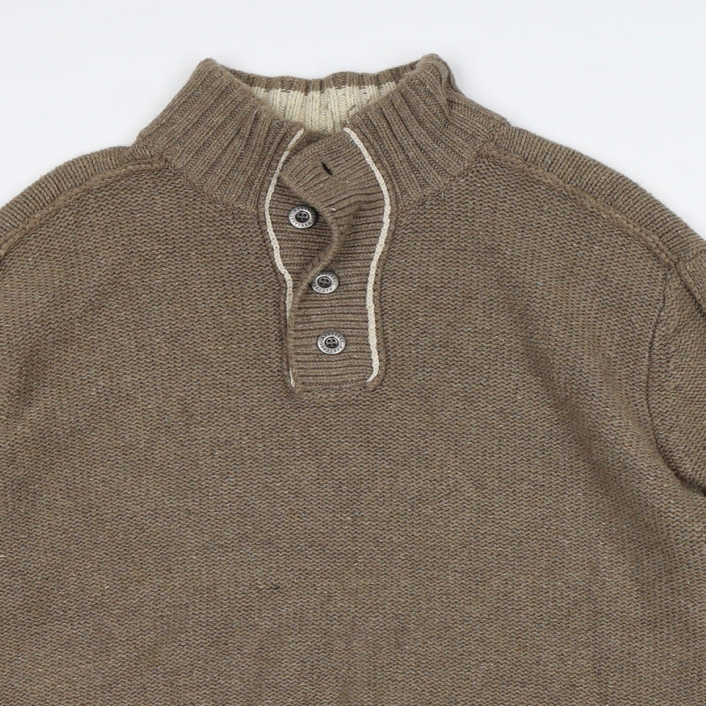 Mantaray Mens Brown   Pullover Jumper Size L