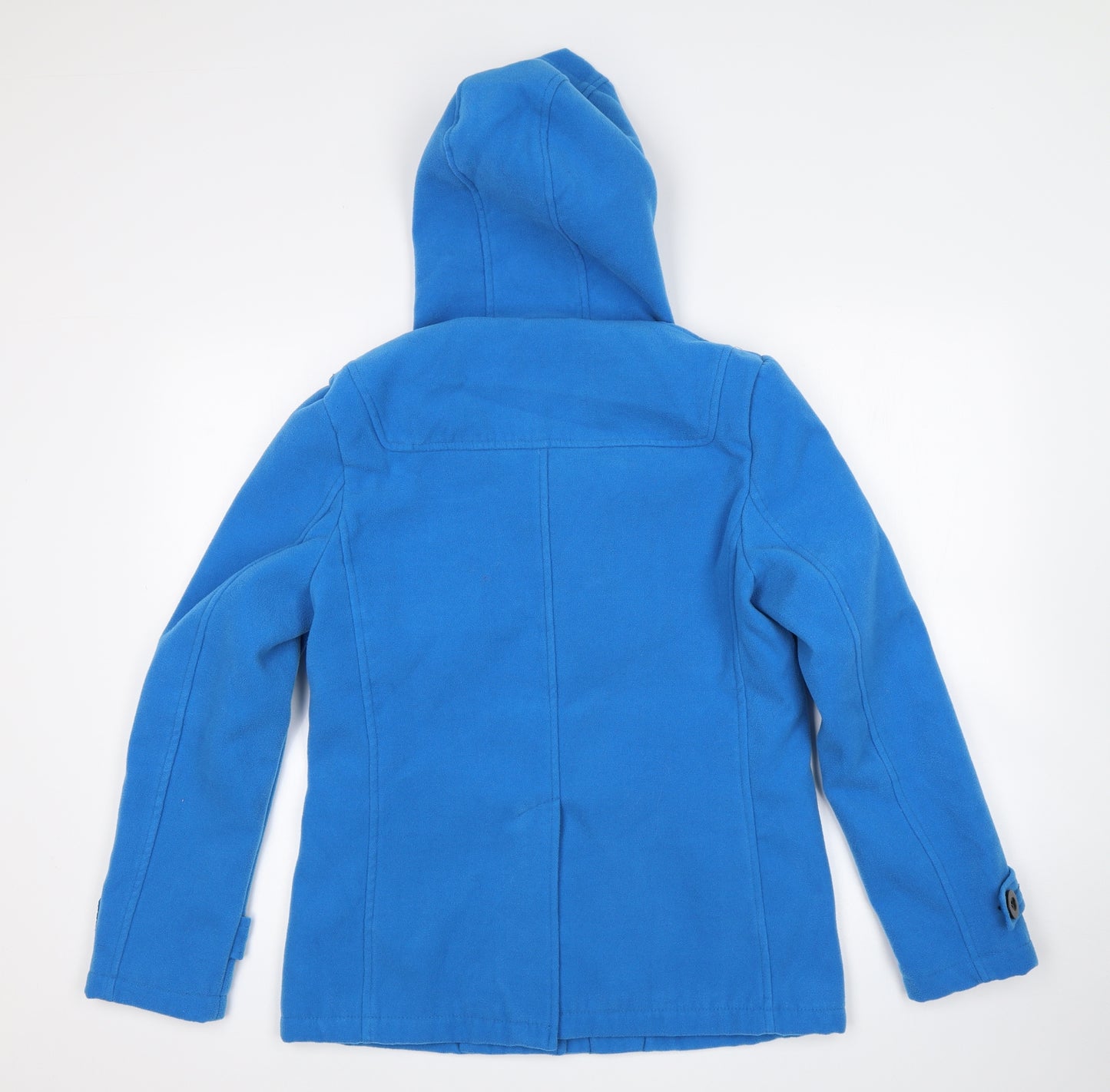 Brave Soul Womens Blue   Overcoat Coat Size 10