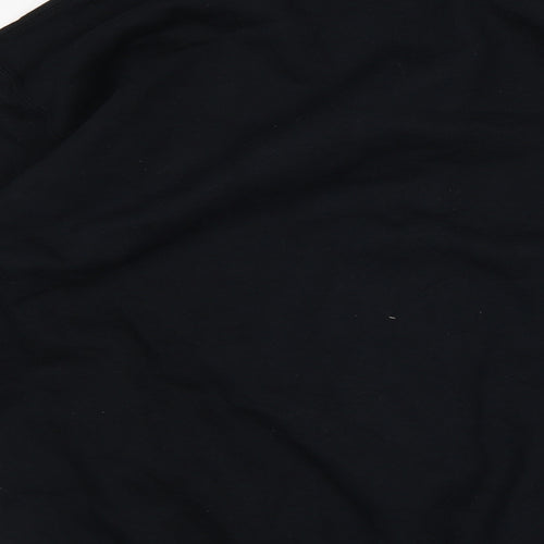 Gildan Womens Black   Pullover Sweatshirt Size L