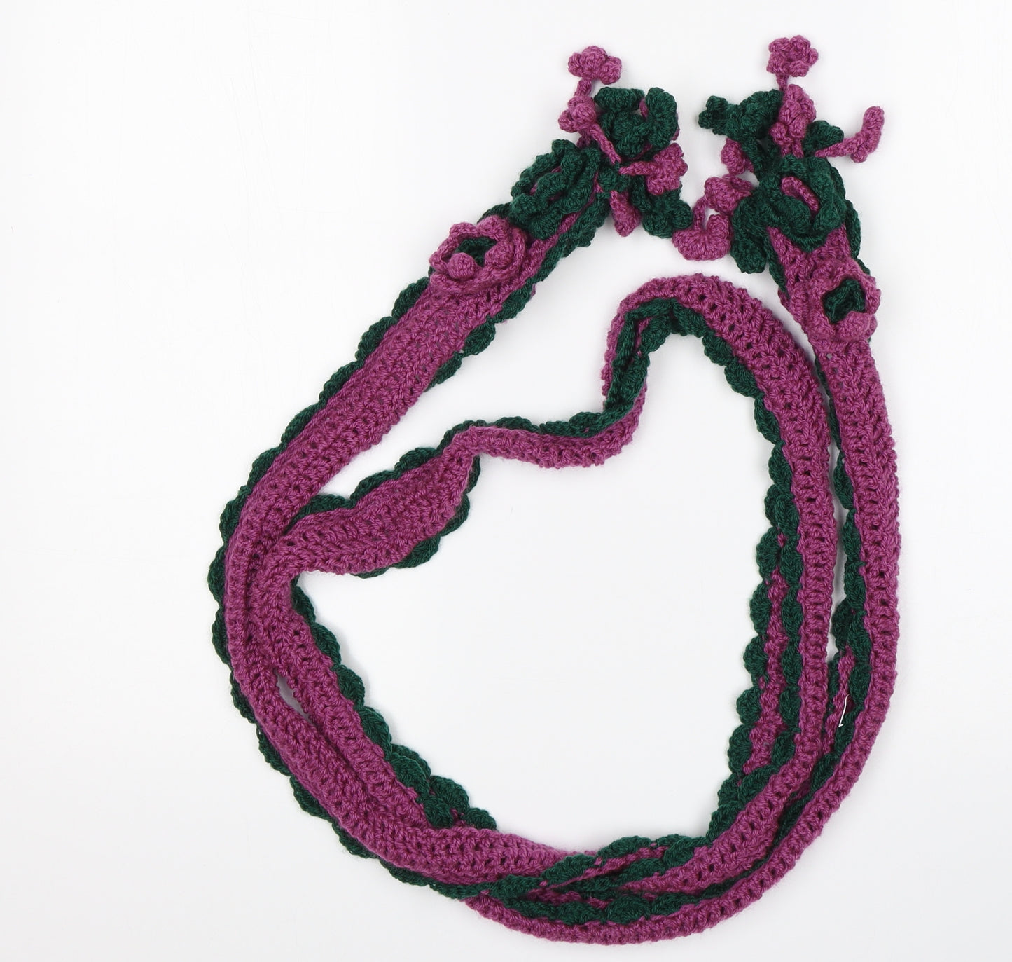 Preworn Womens Purple    Scarf