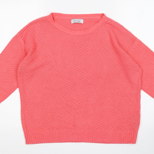 Per Una Womens Pink   Pullover Jumper Size 14
