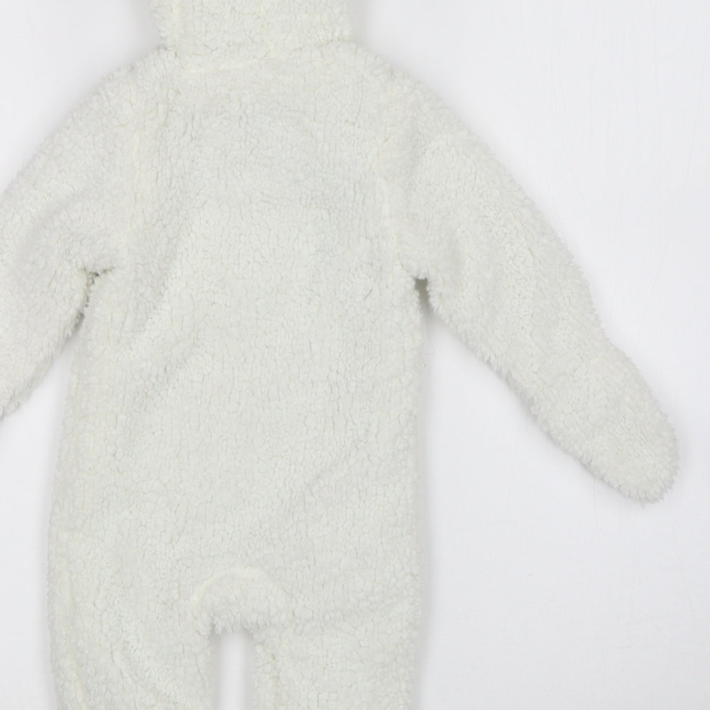 Primark Baby White   Babygrow One-Piece Size 3-6 Months