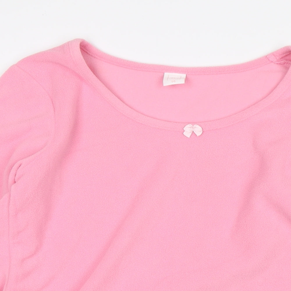 TU Womens Pink   Top Pyjama Top Size 14