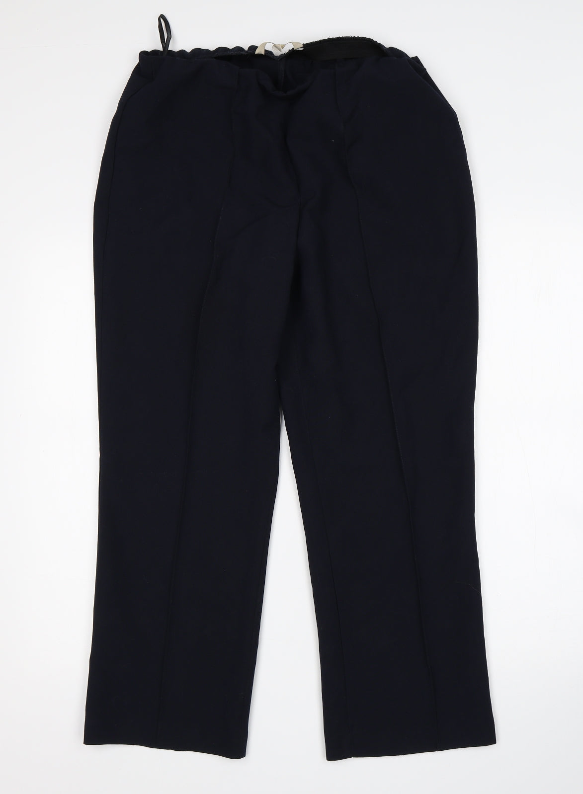 Vida Vi Womens Blue   Trousers  Size 12 L26 in