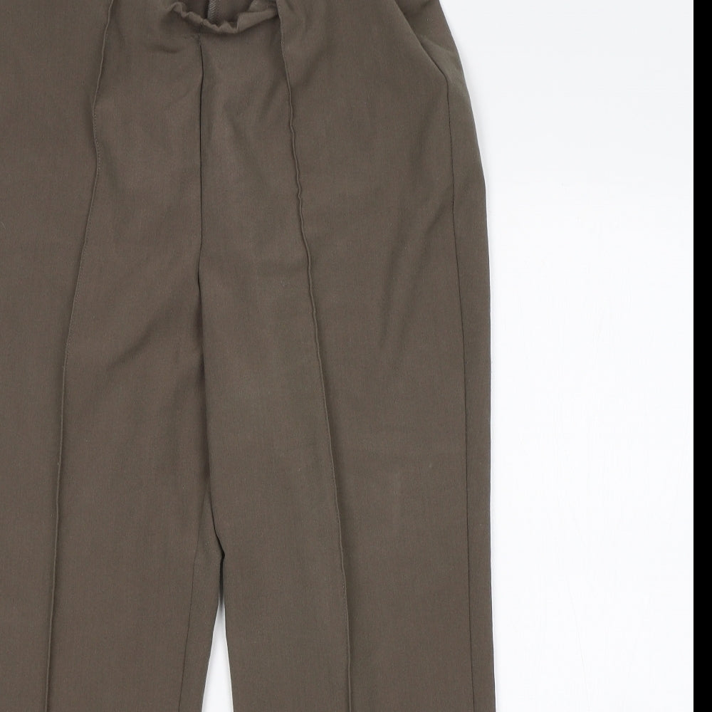 Bonmarche Womens Green   Trousers  Size 12 L25 in