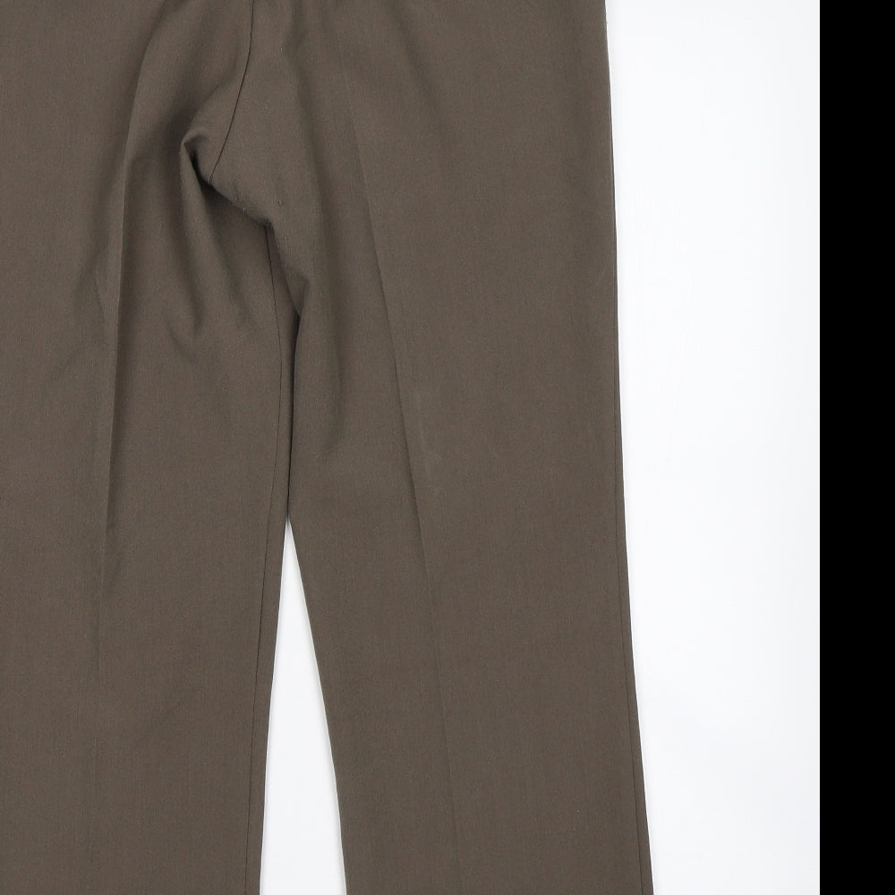 Bonmarche Womens Green   Trousers  Size 12 L25 in