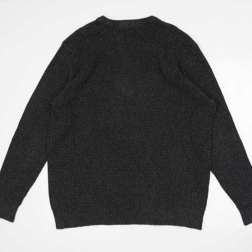 George Mens Grey   Pullover Jumper Size XL