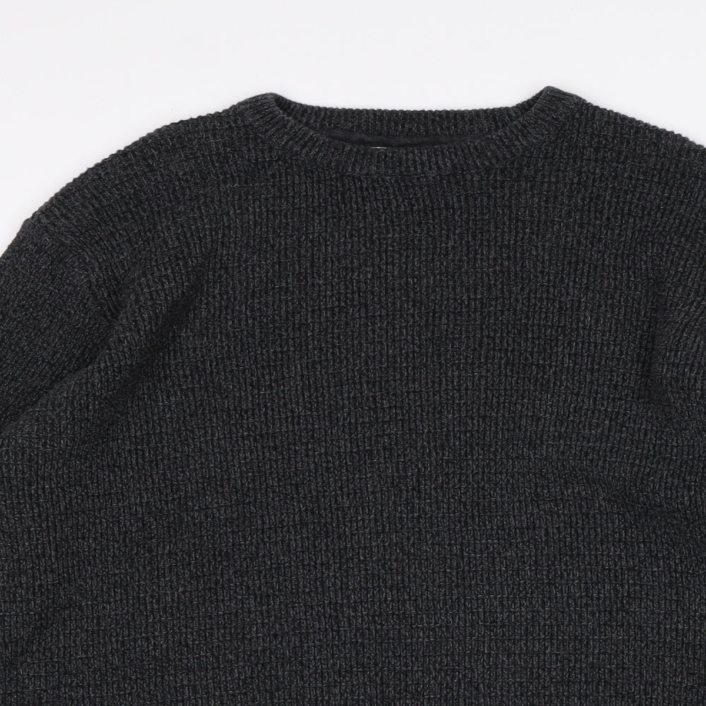 George Mens Grey   Pullover Jumper Size XL