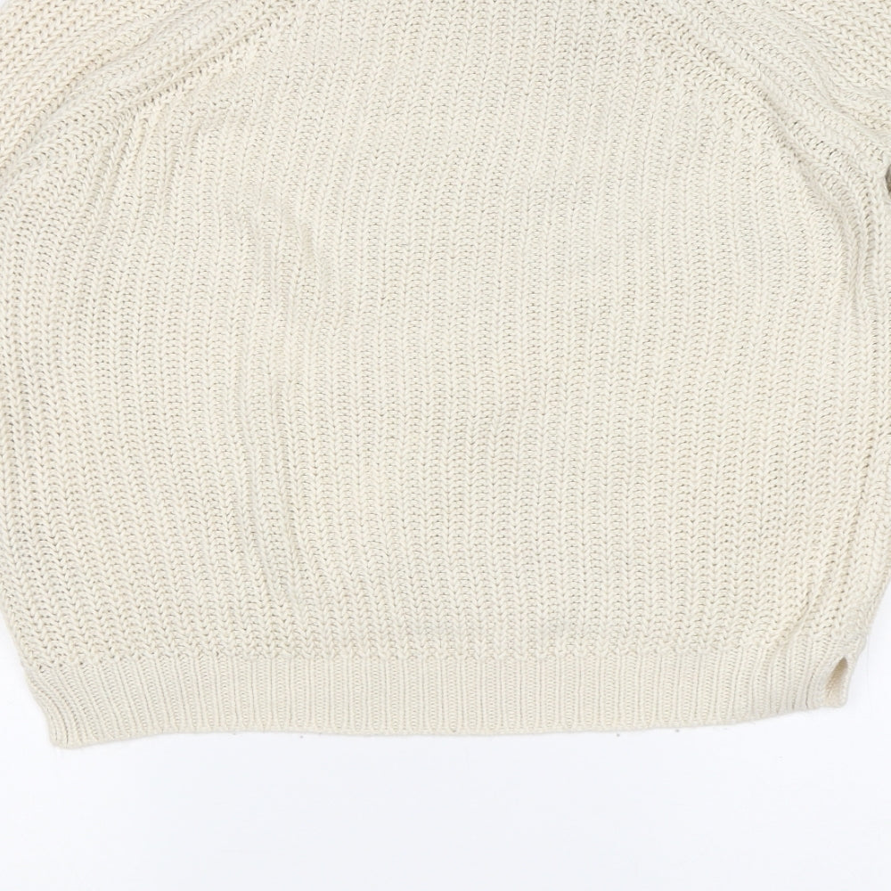 New Look Womens Beige   Pullover Jumper Size 10
