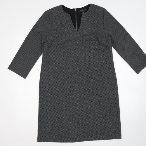 Yahari Womens Grey   Jumper Dress  Size 10
