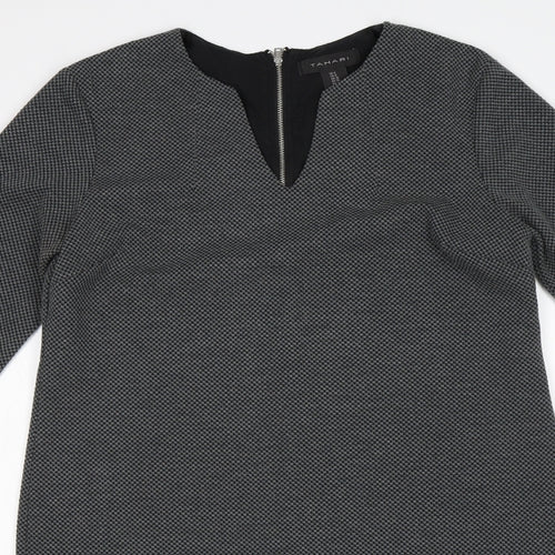 Yahari Womens Grey   Jumper Dress  Size 10