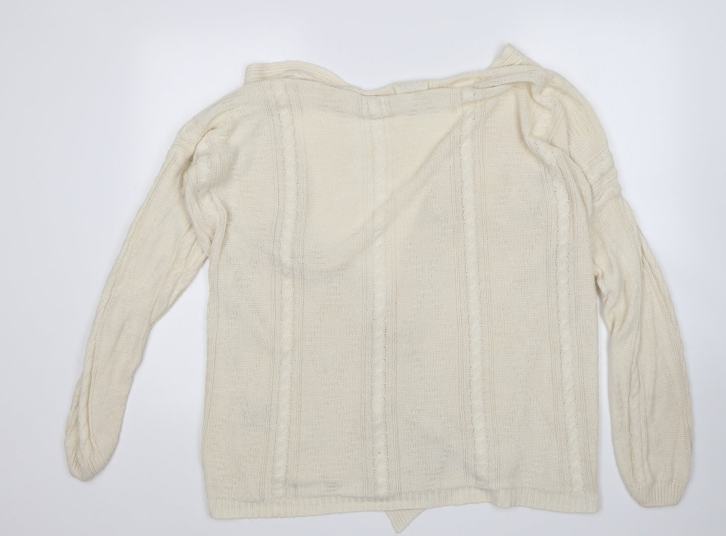 In the Style Womens Beige   Cardigan Jumper Size 8