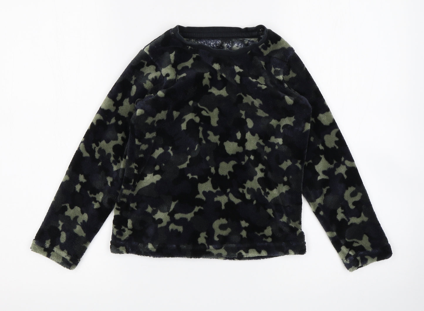 Nutmeg Boys Multicoloured Camouflage   Pyjama Top Size 6-7 Years