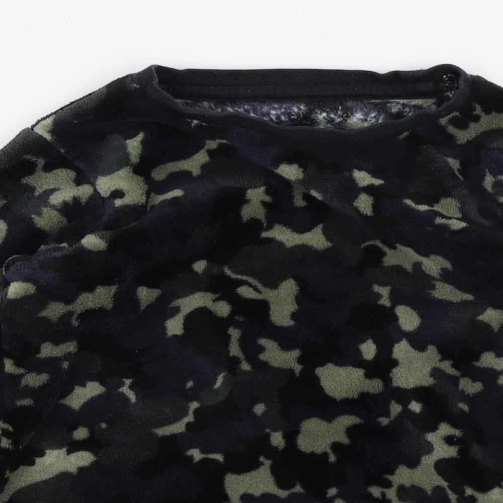 Nutmeg Boys Multicoloured Camouflage   Pyjama Top Size 6-7 Years