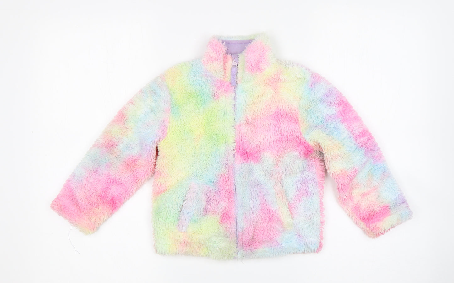 Mountain Warehouse Girls Multicoloured   Full Zip Sweatshirt Size 3-4 Years