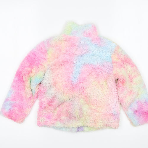 Mountain Warehouse Girls Multicoloured   Full Zip Sweatshirt Size 3-4 Years