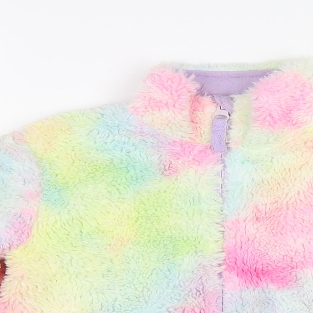 Mountain Warehouse Girls Multicoloured   Full Zip Sweatshirt Size 3-4 Years