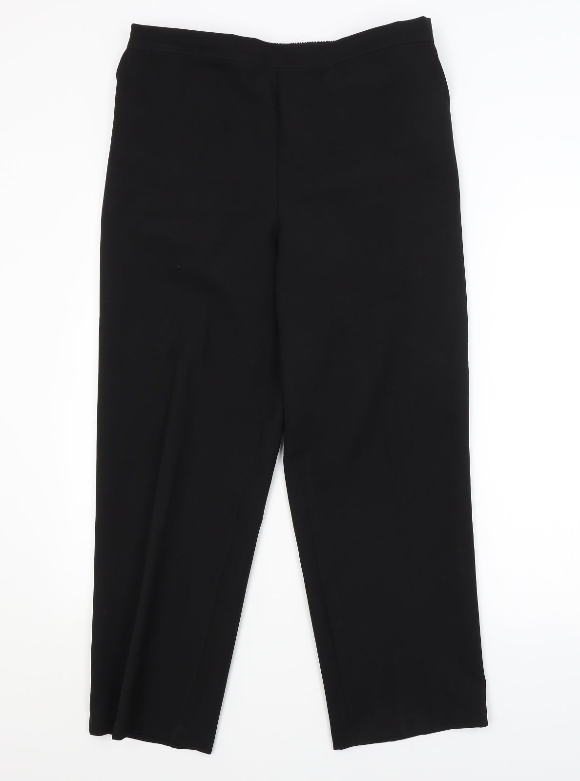 Preworn Womens Black   Trousers  Size 20 L27 in