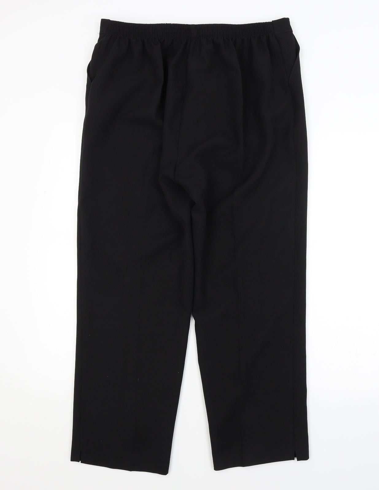 Preworn Womens Black   Trousers  Size 20 L27 in