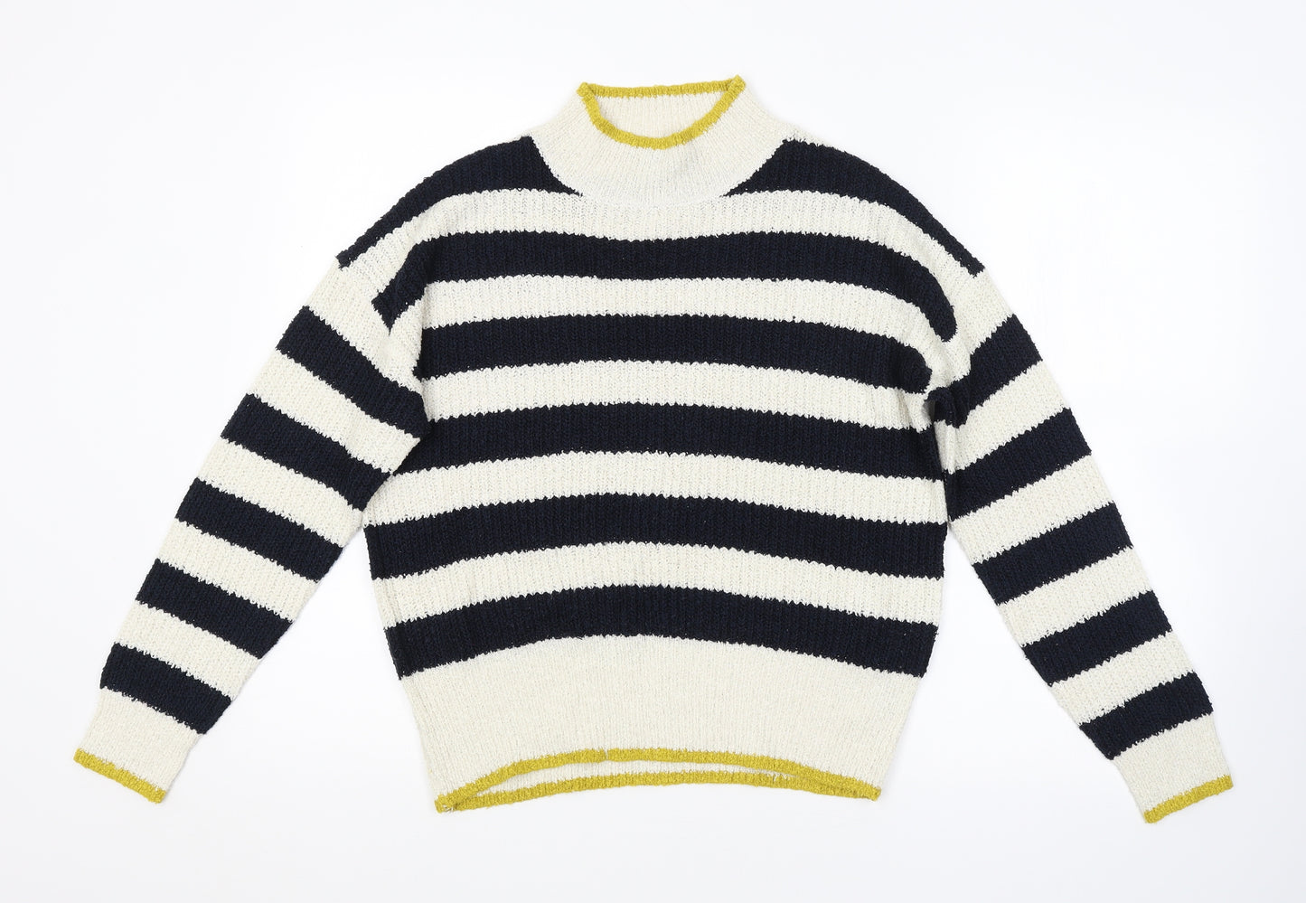 Debenhams Womens Multicoloured Striped  Pullover Jumper Size 12
