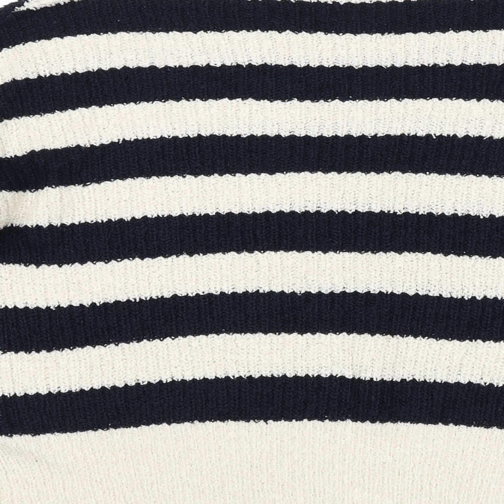 Debenhams Womens Multicoloured Striped  Pullover Jumper Size 12