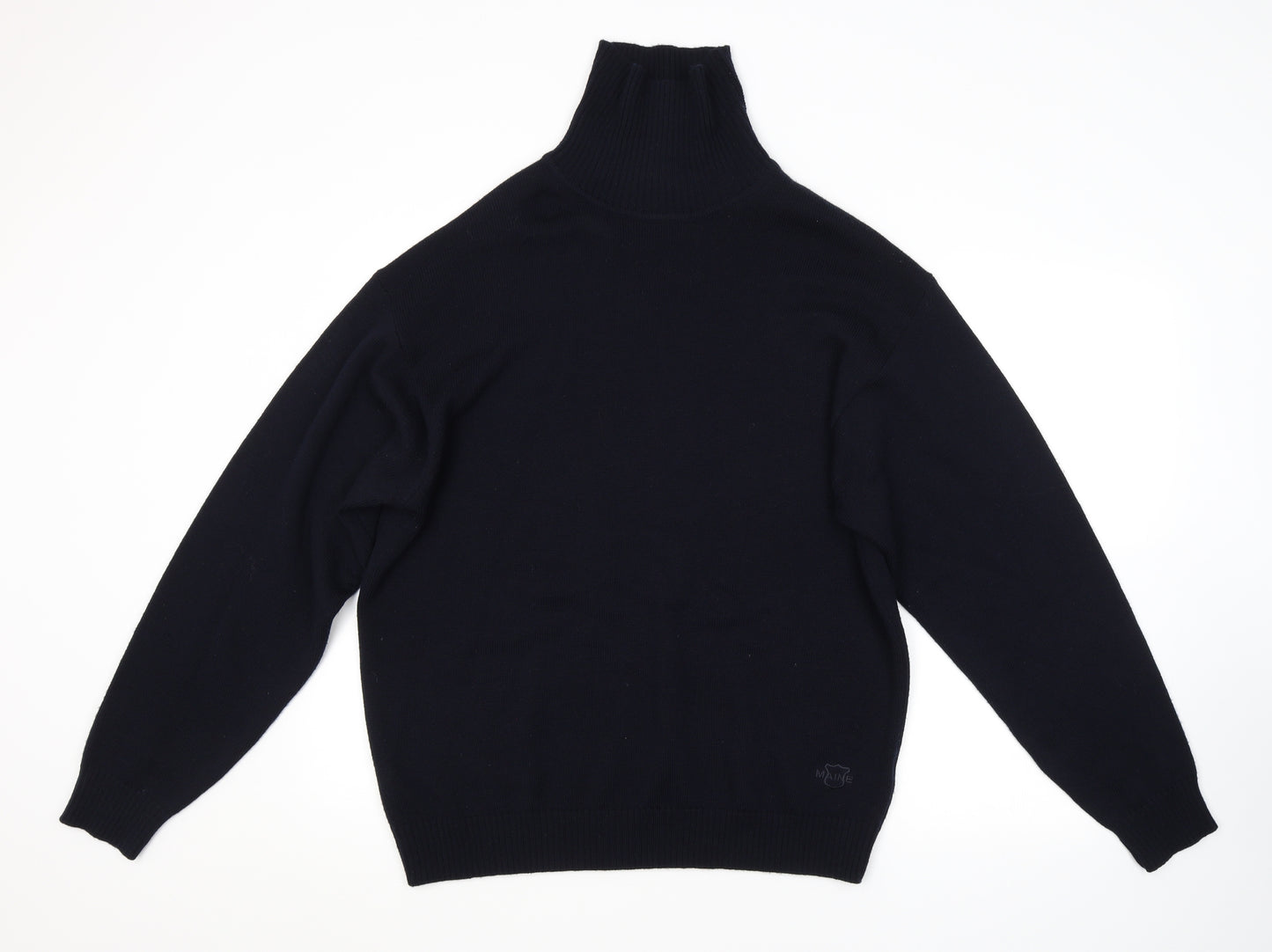 Maine New England Mens Blue   Pullover Jumper Size L