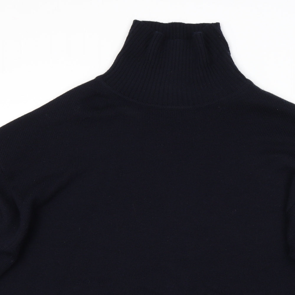 Maine New England Mens Blue   Pullover Jumper Size L