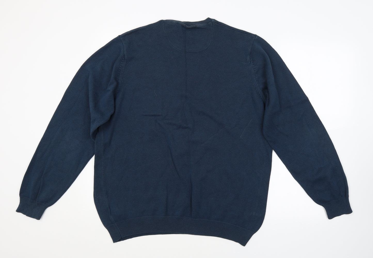 Blue Harbour Mens Blue   Pullover Jumper Size L