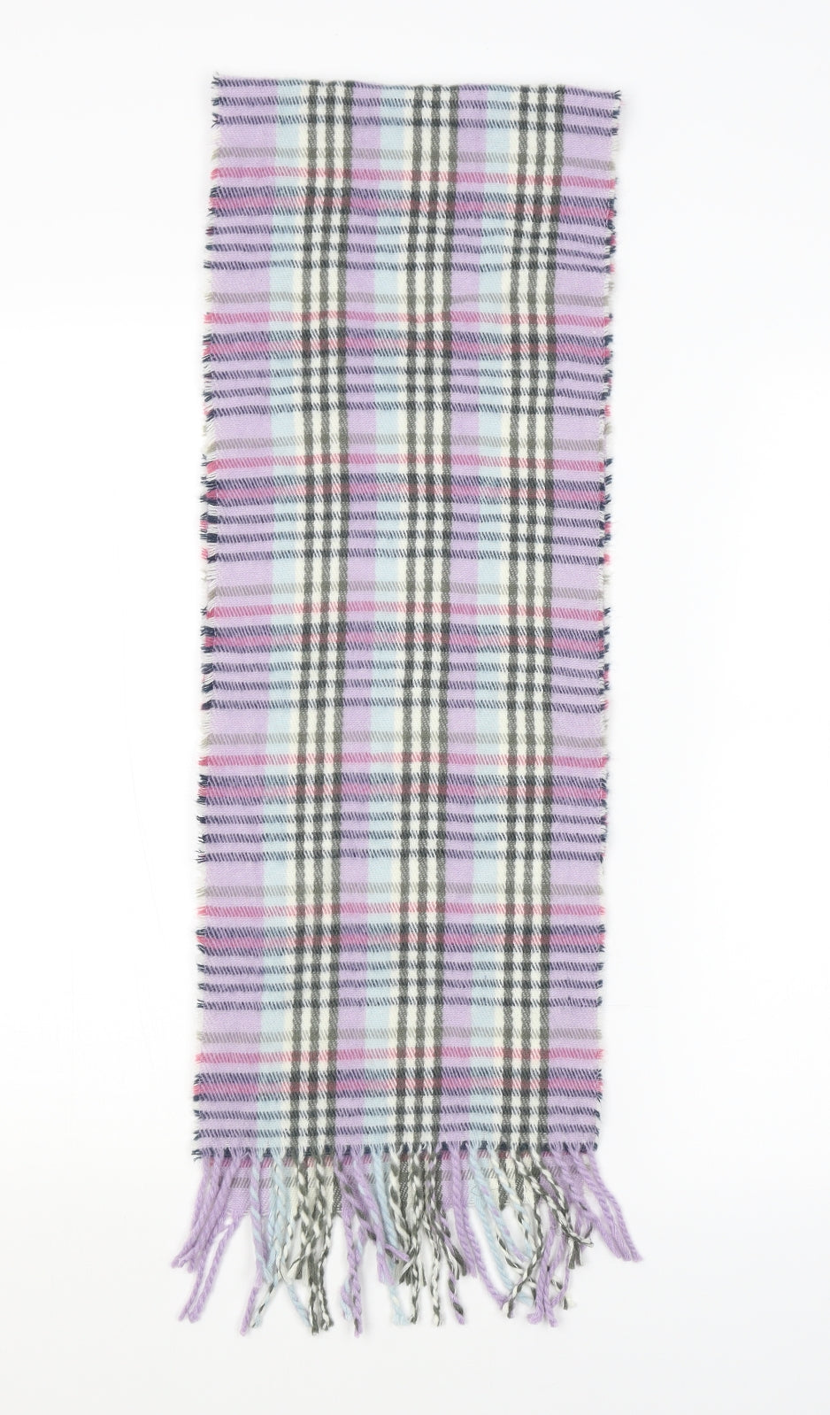 JAMES PRINGLE Womens Purple Check   Scarf