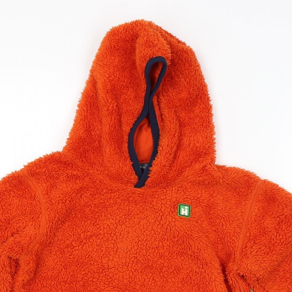 Hi Gear Boys Orange   Pullover Hoodie Size 9-10 Years