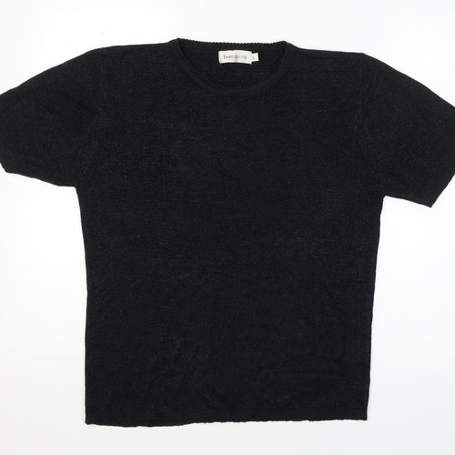 Bonmarché Womens Black   Basic Blouse Size L