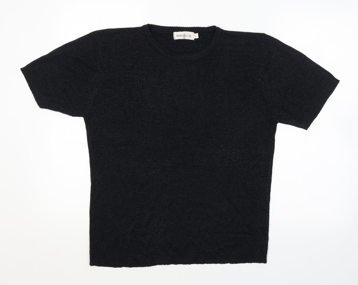 Bonmarché Womens Black   Basic Blouse Size L