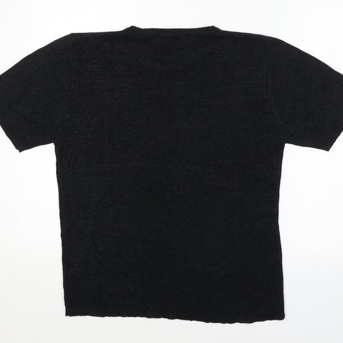 Bonmarché Womens Black   Basic Blouse Size L