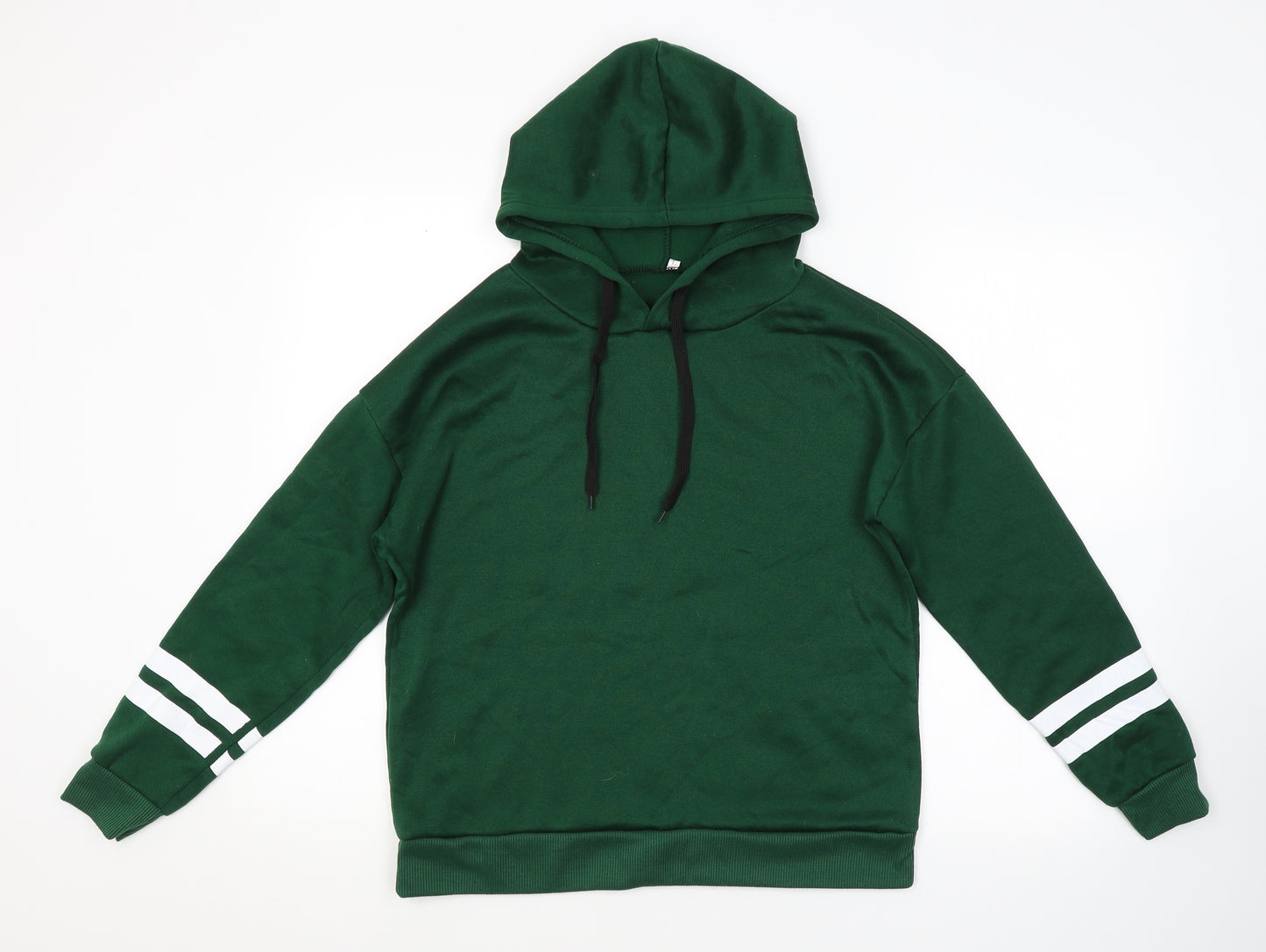 Preworn Womens Green   Pullover Hoodie Size L