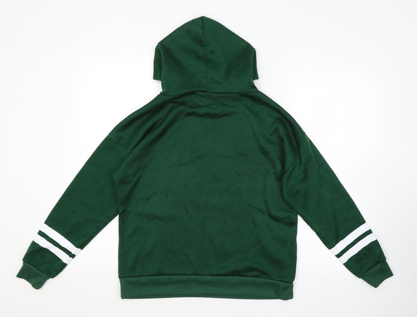 Preworn Womens Green   Pullover Hoodie Size L