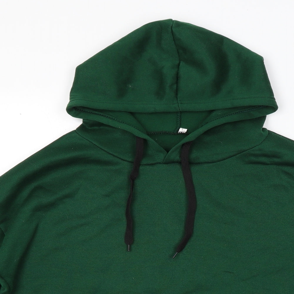 Preworn Womens Green   Pullover Hoodie Size L