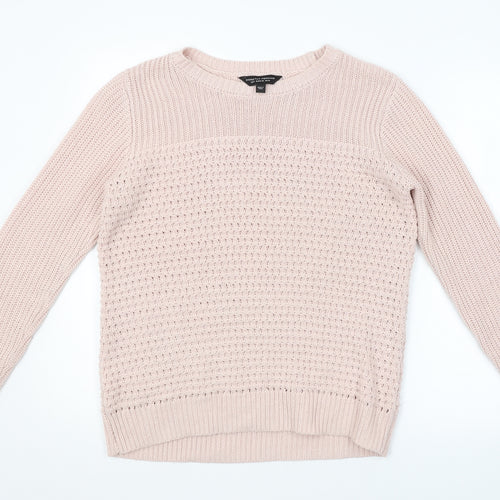 Dorothy Perkins Womens Pink   Pullover Jumper Size 10