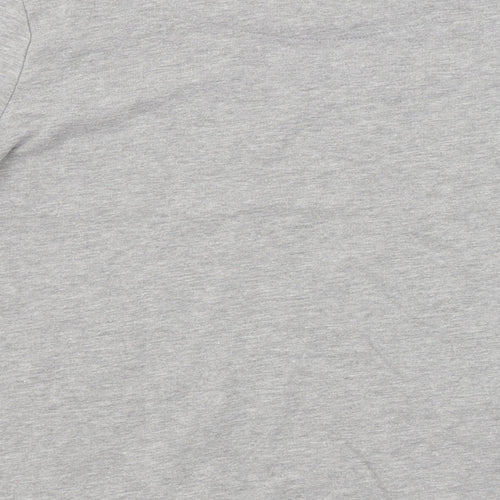 TU Womens Grey Floral  Pullover Sweatshirt Size 12