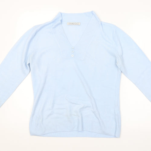 Emreco Womens Blue   Pullover Jumper Size 12