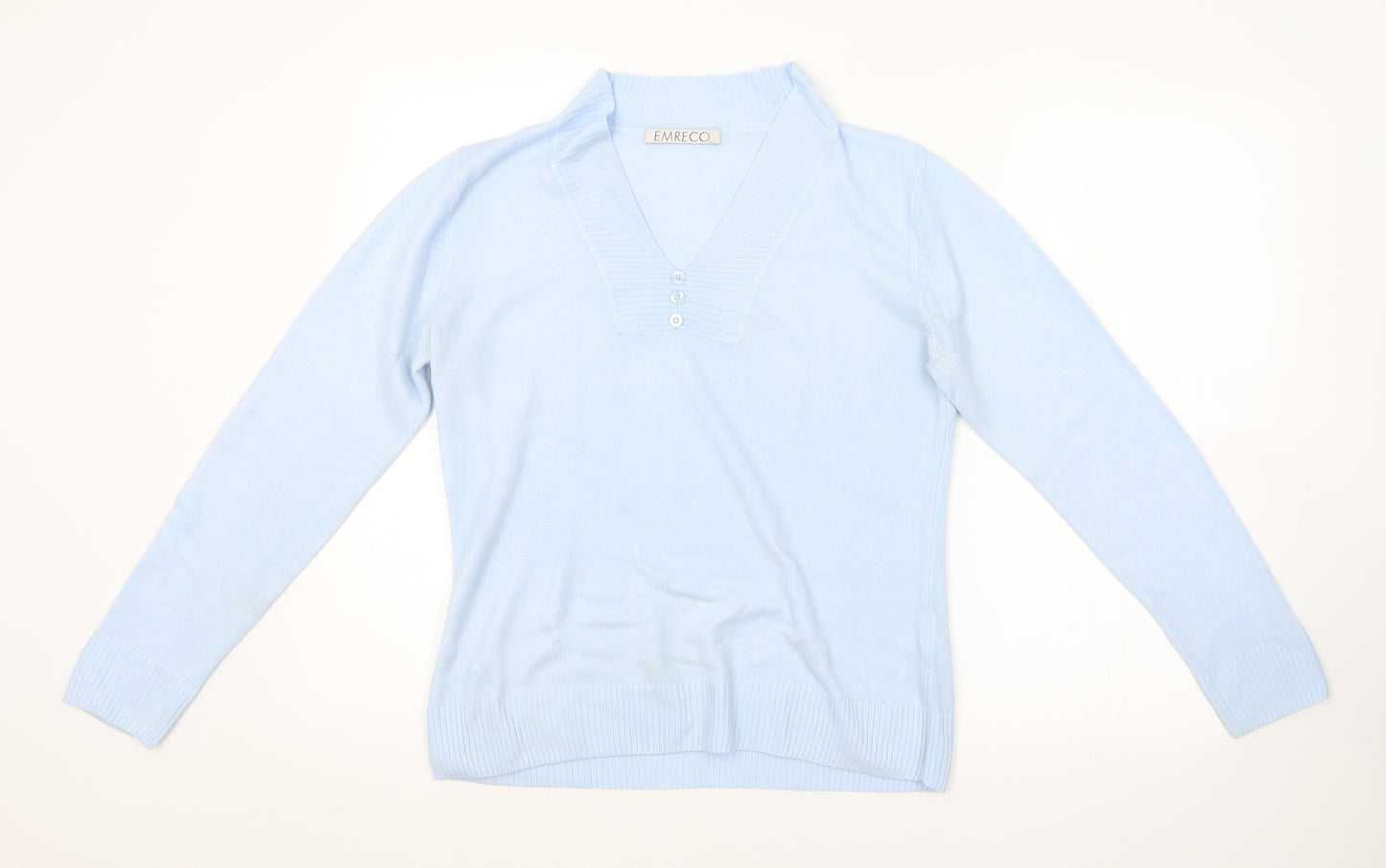 Emreco Womens Blue   Pullover Jumper Size 12