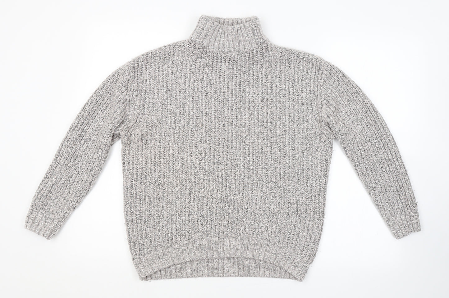 Warehouse Womens Silver   Pullover Jumper Size 10