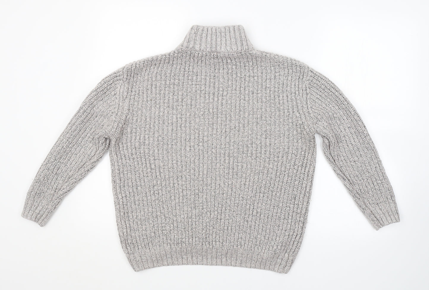 Warehouse Womens Silver   Pullover Jumper Size 10