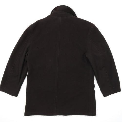 Preworn Womens Black   Overcoat Coat