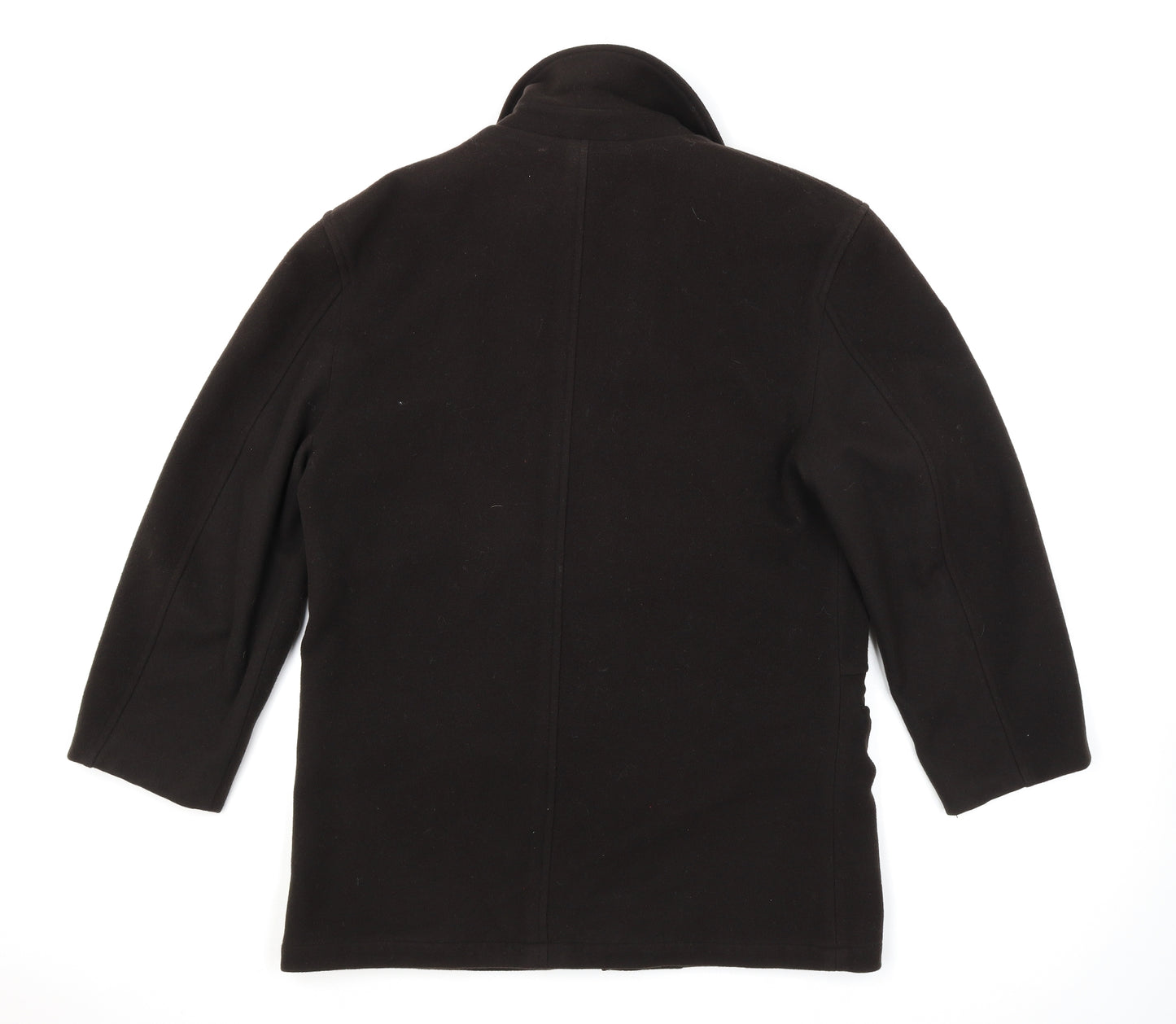 Preworn Womens Black   Overcoat Coat