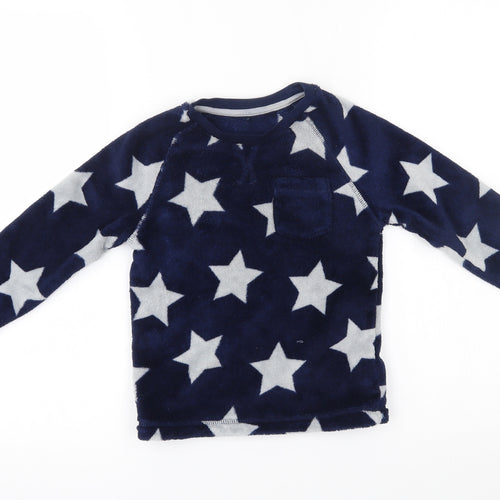 George Boys Blue   Pullover Jumper Size 5-6 Years