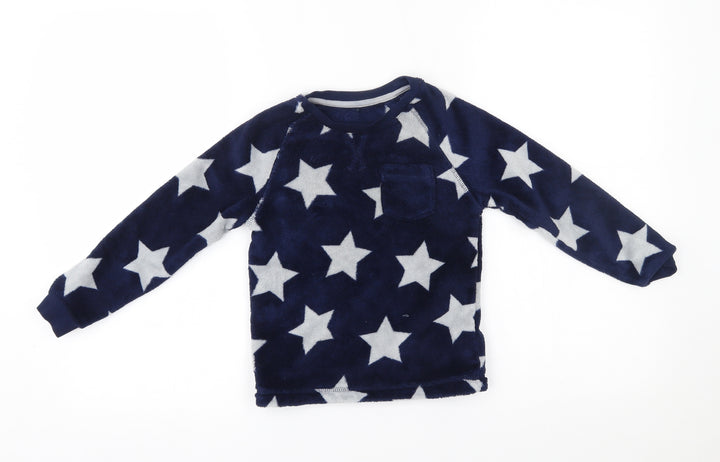 George Boys Blue Pullover Jumper Size 5-6 Years